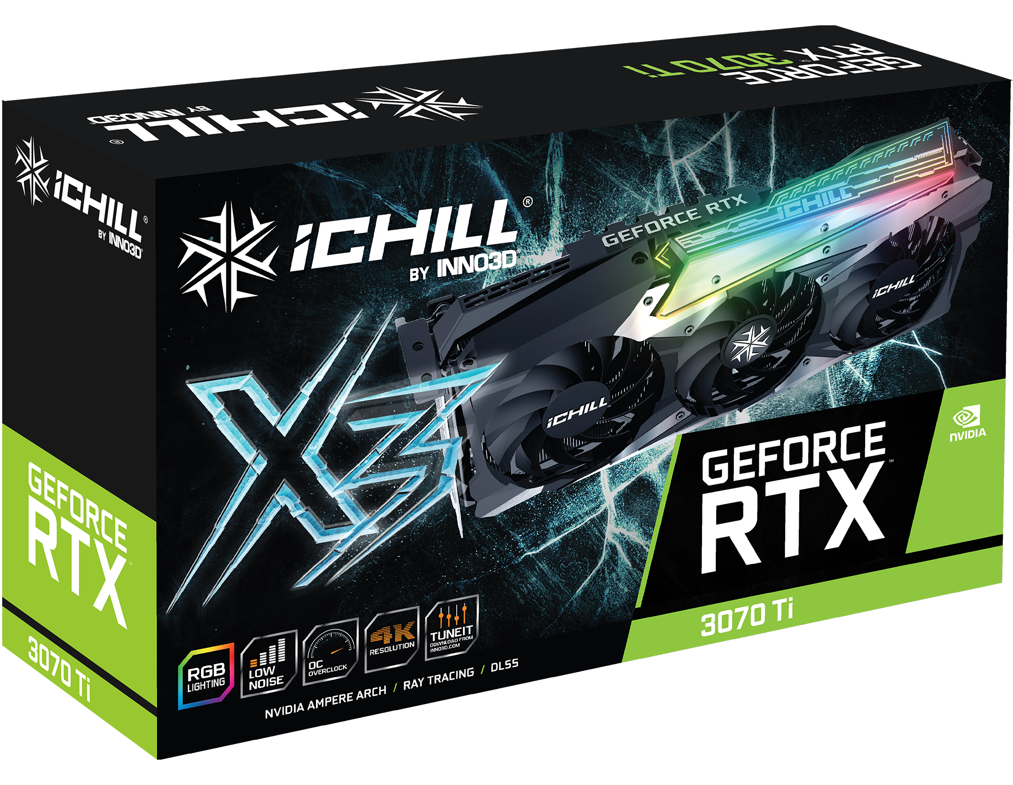 INNO3D GEFORCE RTX 3070 TI ICHILL X3 product images