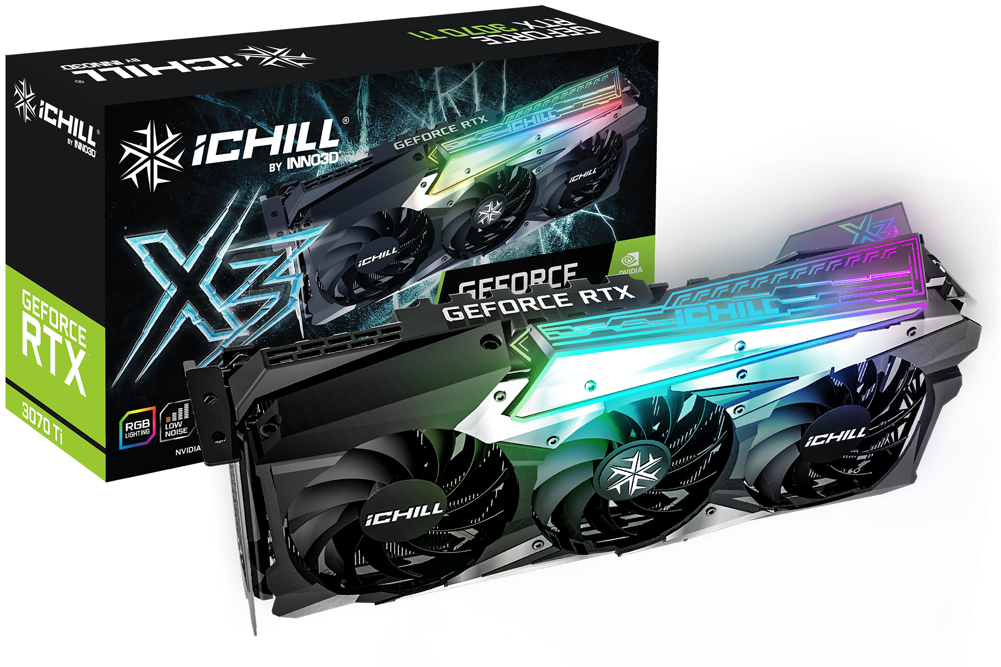 INNO3D GEFORCE RTX 3070 TI ICHILL X3 product images