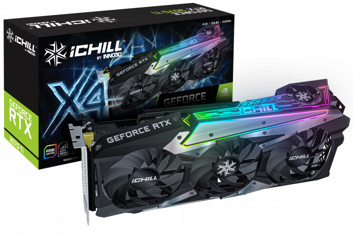 INNO3D GEFORCE RTX 3070 TI ICHILL X4 product image