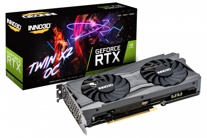 INNO3D GEFORCE RTX 3070 TWIN X2 OC product image