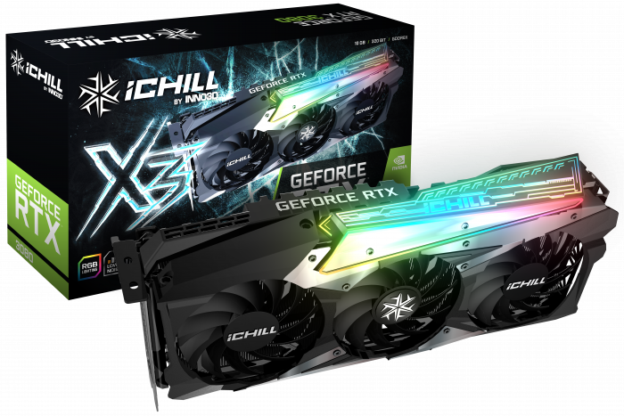 INNO3D GEFORCE RTX™ 3080 ICHILL X4 LHR | Inno3D - Graphics Cards