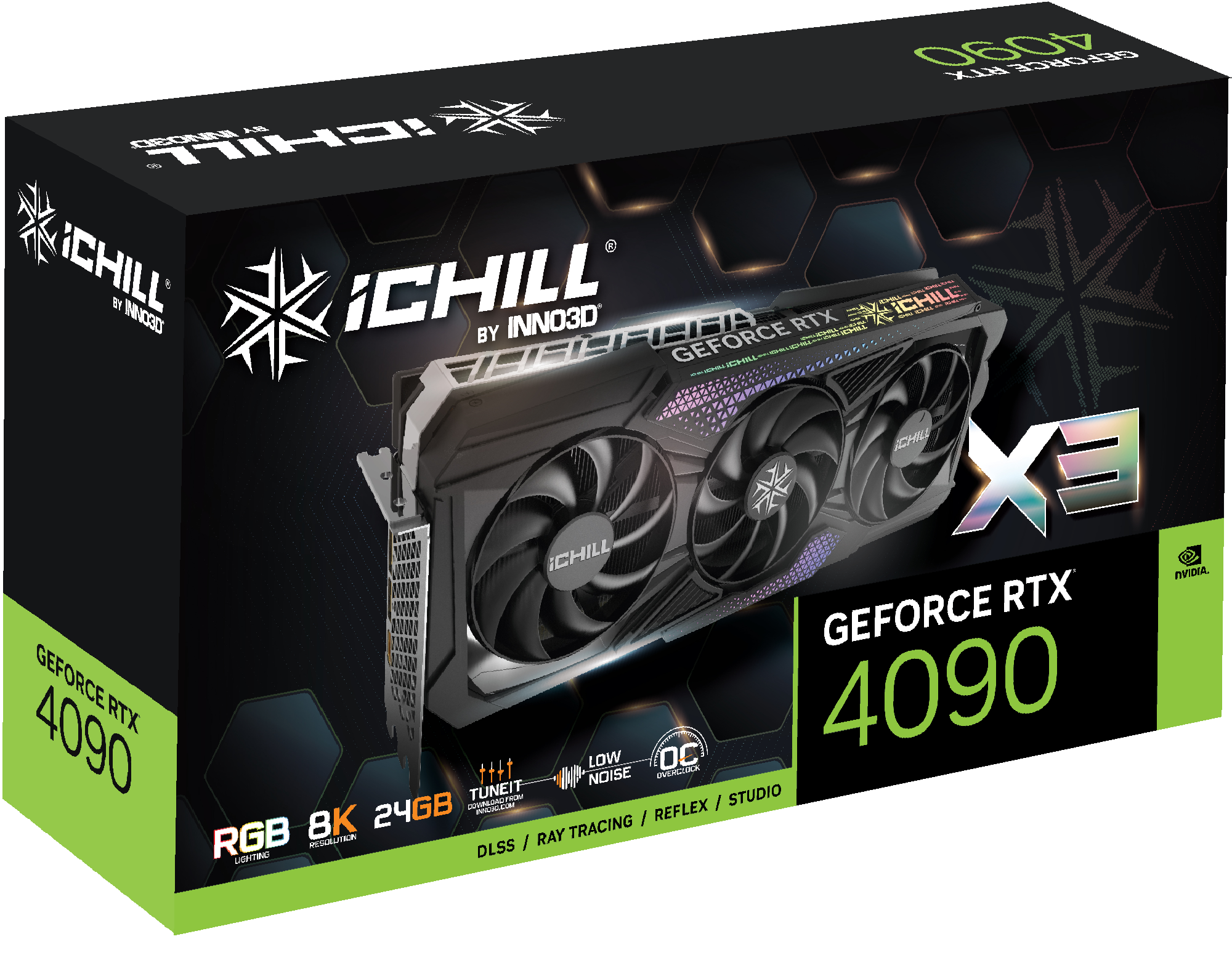 INNO3D GeForce RTX™ 4090 iCHILL X3 | Inno3D - Graphics Cards