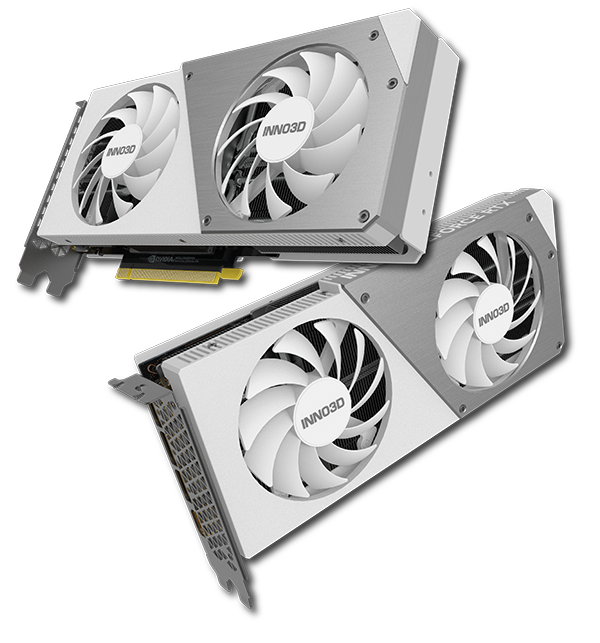 INNO3D GeForce RTX™ 4070 TWIN X2 OC WHITE | Inno3D - Graphics Cards