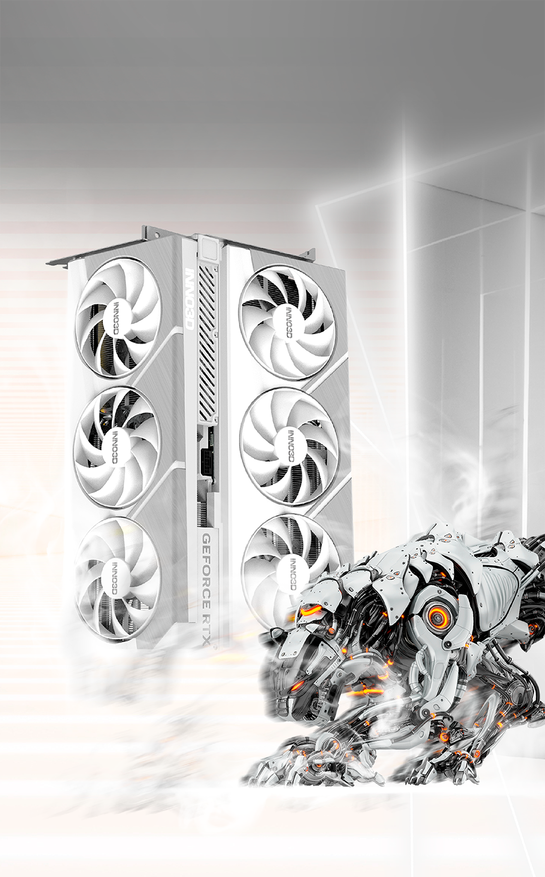 INNO3D GeForce RTX™ 4090 X3 OC WHITE | Inno3D - Graphics Cards